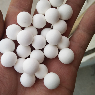 烤鸭炉专用蓄热球高铝球耐火石火山石做石子饼用燃气炉发热石