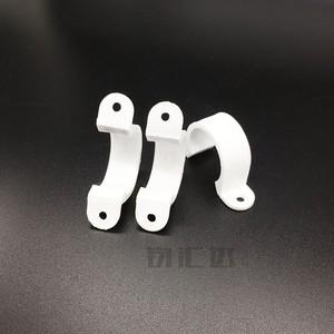 pvc固定管卡20塑料马鞍卡水管固定夹骑马卡25 32 40 50线管卡管夹