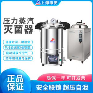 上海申安DSX-280B/LDZX-30L实验室手提蒸汽消毒灭菌器压力灭菌锅
