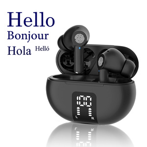 新M10蓝牙智能翻译耳机144种多国实时同声入耳翻译机商务旅游降噪