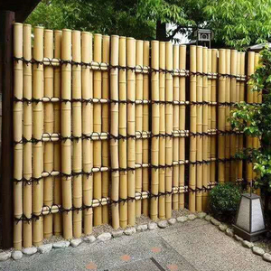 花样竹围栏的制作图片