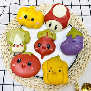 蘑菇造型做馒头模具面食模型饼干宝宝辅食工具果蔬卡通儿童家用
