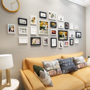 相册墙网红墙上创意客厅多宫格组合相框一体挂墙相框新多张组合相