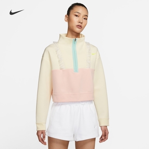 耐克/nike cny女子运动休闲马卡龙糖果蕾丝边卫衣dh1379-621-113