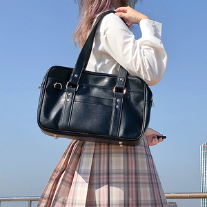 小方糖原创日系jk制服包小号pu制服包单肩手提双肩dk百搭少女基础