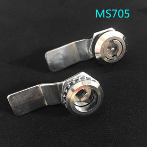 ms705-18电气柜门锁锁三角钥匙转舌锁电箱电柜锁消防箱推荐不锈钢