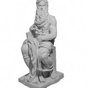 快递包邮摩西全身石膏雕塑大号美术素描教具石膏头像装饰人像摆件