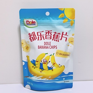 临期特卖 都乐香蕉片70g/水果脆片休闲零食小吃果干