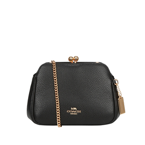 【官方授权】coach/蔻驰女新款经典时尚休闲单肩斜挎包女包吻锁包