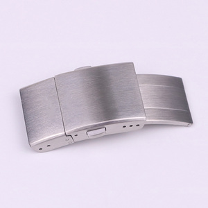 龍腾钟表配件 代用浪琴康卡斯原版款式胶带扣表扣 316精钢扣