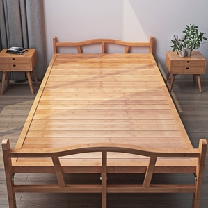 0020人付款淘宝折叠床60cm宽80公分单人双人床 家用出租房便携式床