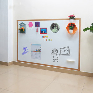 创意画画会议墙面墙上磁性白板墙贴看板黑板墙壁涂鸦墙挂式办公室