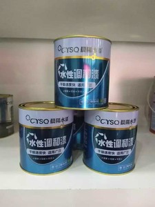 门窗水漆水性调和漆 家具 木器防护装饰漆金属晨阳楼梯翻新包快递