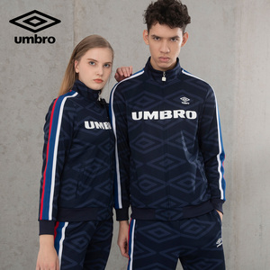 umbro茵宝运动服套装男休闲男装女装情侣装开衫卫衣外套男女