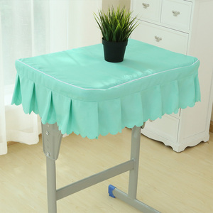 单桌套用简约教室课桌桌罩桌裙40x60绿桌布书桌台布长方形中小学