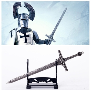 俏皮鲨 1/6 兵人偶模型武器配件 变形金刚5 合金骑士长剑 现货