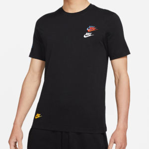 nike耐克 男子三勾针织训练休闲透气短袖t恤 dj1569-010-100-589