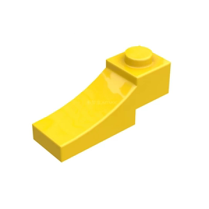 兼容乐高积木70681配件弧形1X3配件零件MOC中国生产拼装拼插玩具
