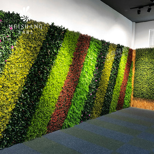 室内外仿真植物墙绿植墙面装饰网红背景墙假草坪塑料门头垂直绿化