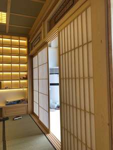 障纸门/推拉门/隔断门/日式门/透光障纸门/实木障子门/实木格栅