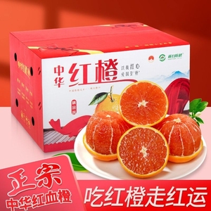 血橙10新鲜水果秭归中华红橙子当季整箱南赣脐甜果冻橙单品自提
