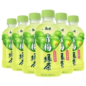 康师傅饮料青梅绿茶330ml*6小瓶批发饮品柠檬茉莉