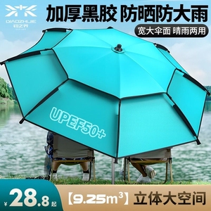 钓鱼伞大钓伞户外遮阳专用大雨伞防雨防晒伞2024新款拐杖伞地插