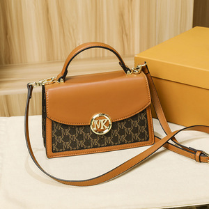 小nk正品轻奢大牌女包2022新款真皮高级感腋下单肩斜挎链条小方包