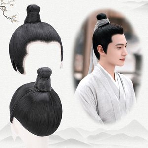 书生发髻男士