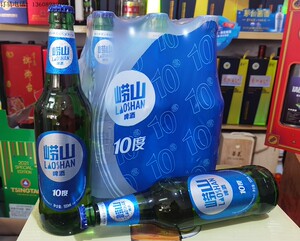 崂山啤酒瓶装