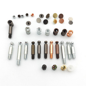 重型四合一连接件小烟斗板式柜体无孔组合紧固小榔头配件家具五金