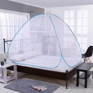 旅行便携拉链室外旅游折叠野外露营加密免安装帐篷防虫蚊帐式围帐