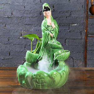 滴水观音佛像客厅