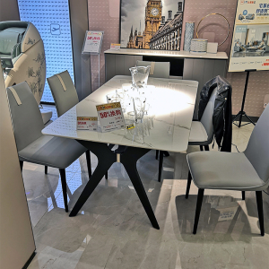 芝华仕客餐厅大理石长餐台椅茶几电视柜角几芝华士星云漫空10356