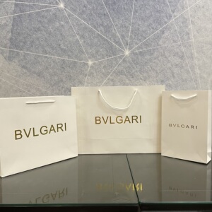 宝格丽包包香水礼品袋衣服包装手提袋包装袋子