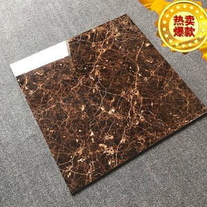 全抛釉800x800深啡网深色瓷砖客厅咖啡色大理石地砖可加工波导线
