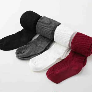 童装连裤袜堆堆袜踩脚白色打底裤儿童打底袜女童裤袜春秋薄款宝宝