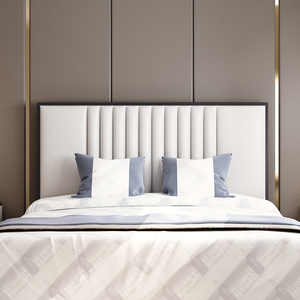 2021新款床头简约现代单买软包欧式轻奢靠背板1.5米1.8米落地定制