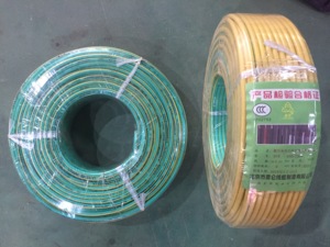 北京昆仑电线BVR6平方单芯塑铜软线 阻燃纯铜国标昆仑电缆  双色