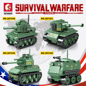 moc世界kv-44重型坦克系列巨型车乐高教育6-12岁男孩玩具14人付款42