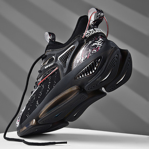 铬安踏雁秋季男鞋国潮小众鞋子男秋季透气减震跑步鞋炫酷运动鞋潮