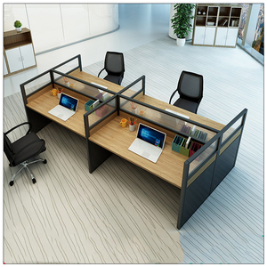 写字多用途加长三角形男生办公职员桌面对面围挡单位工作桌隔离