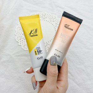 clio珂莱欧控油防晒霜隔离乳二合一遮瑕清爽防紫外线spf50 pa