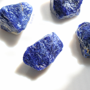 33高饱和度蓝纹石 方纳石原石原矿 矿物晶体教学标本雕刻科普认知