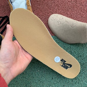 适配aj1新秀鞋垫陈冠希联名白丝绸黑曜石北卡蓝原装黑红脚趾禁穿