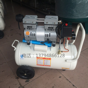 静音无油空压机JB35小型打气泵风泵电机220V高品质850KW木工/装修