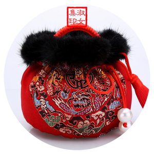 汤婆子捂手古风纯铜热水袋女古代暖手壶注水小号加厚暖脚壶汤婆婆