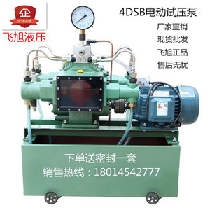 4DSB电动试压泵 大流量 纯铜电机 管道测试泵 四缸高压水管打压机