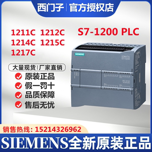 西门子S7-1200系列基本型控制器1214C直流/继电器输出6ES7214模块