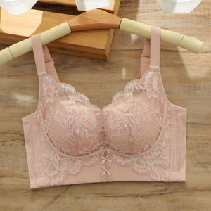 六排扣文胸加厚